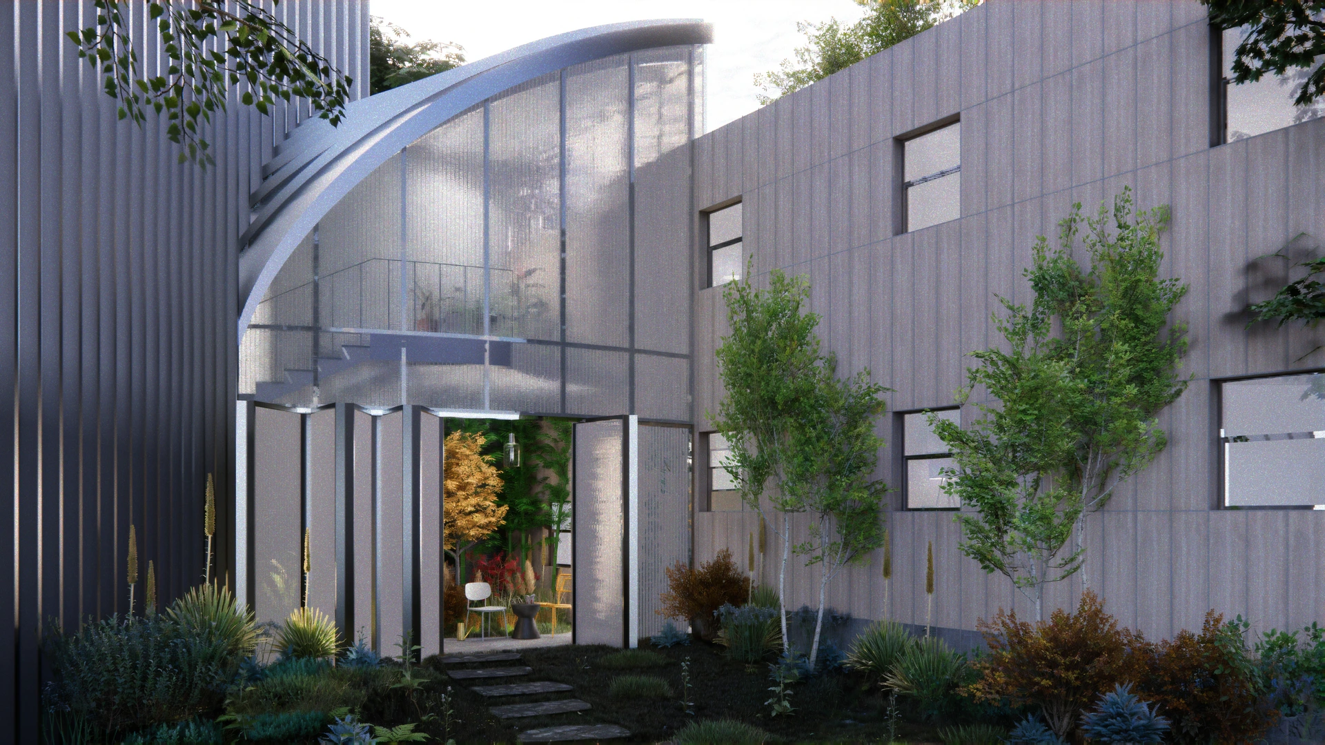 Communal greenhouse and future adaptation