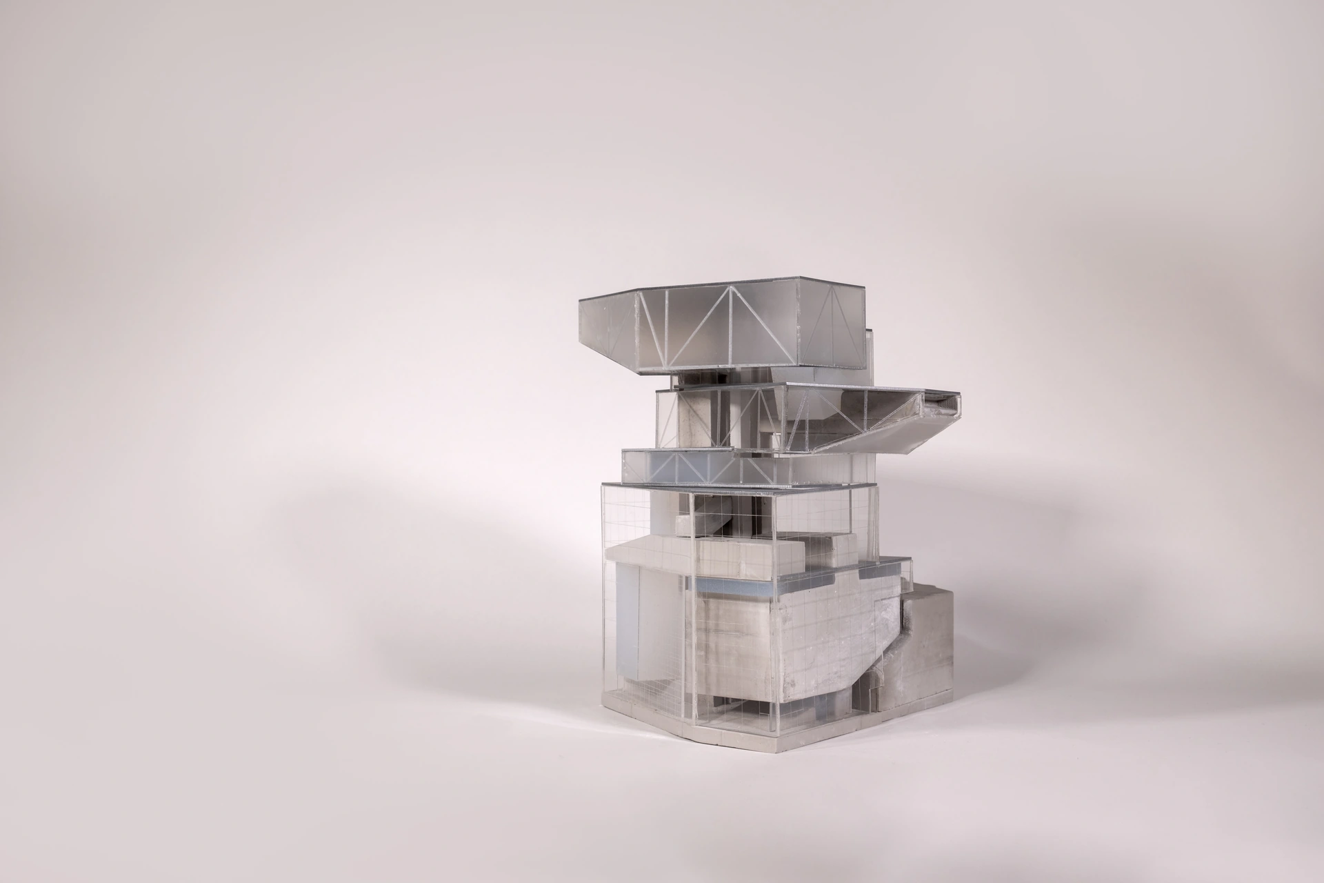 Physical model of the vertical campus
