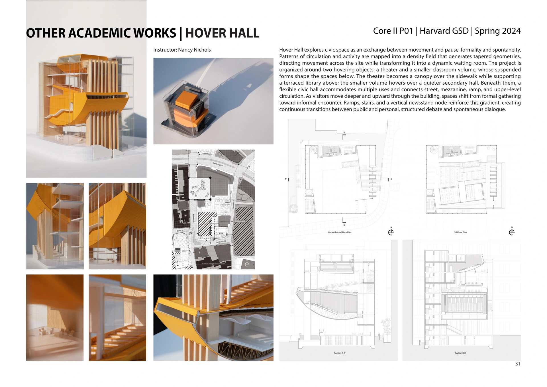 Hover Hall · Portfolio page 31