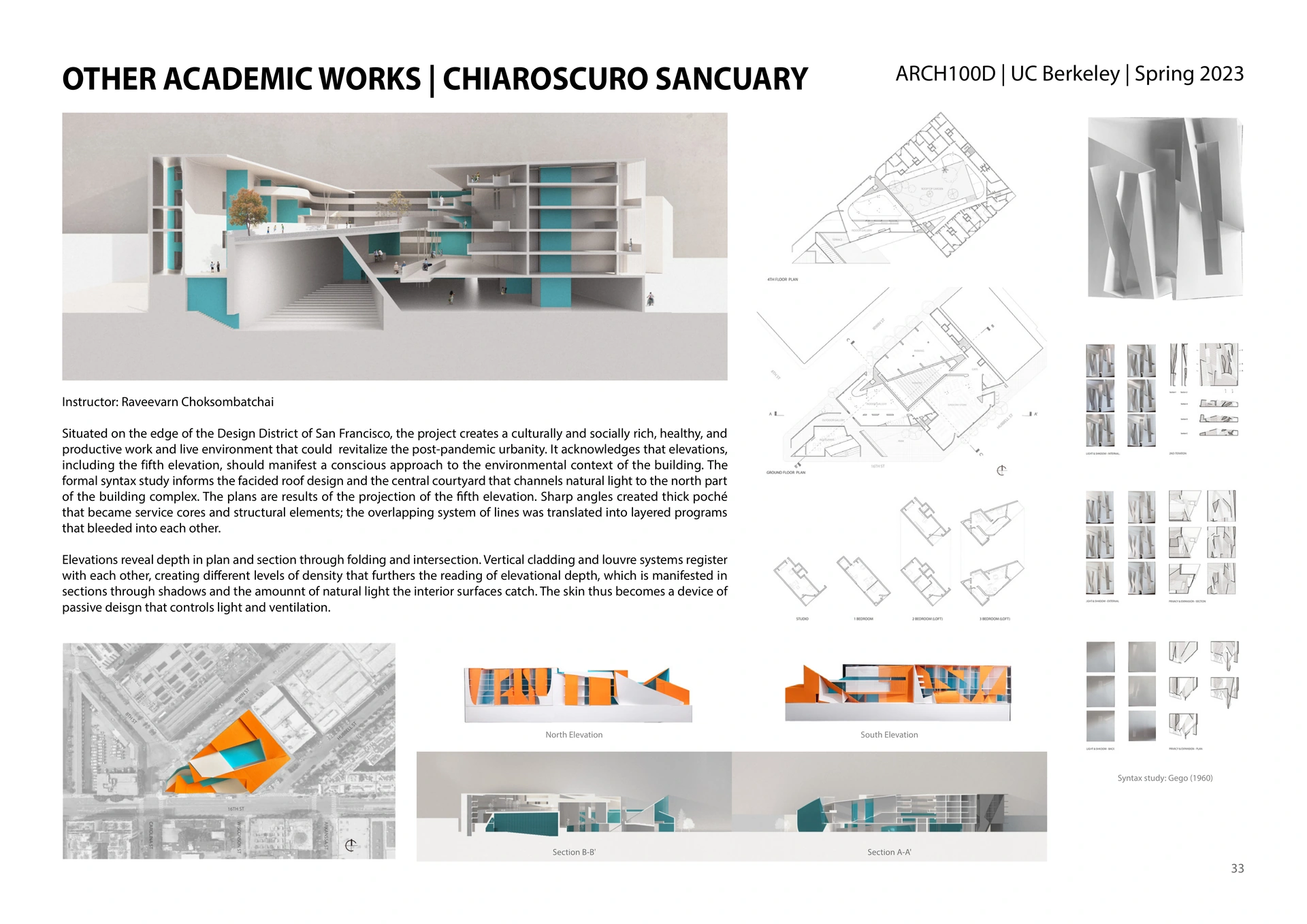 Chiaroscuro Sanctuary · Portfolio page 33
