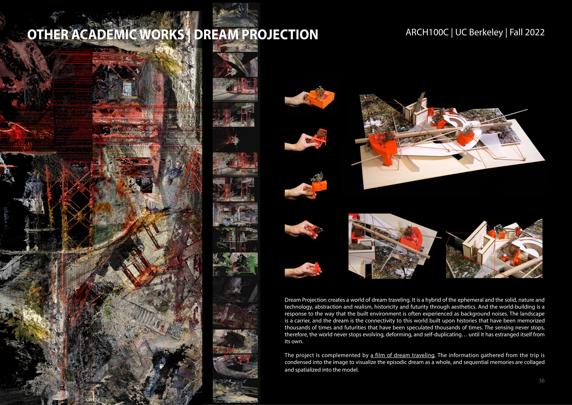 Dream Projection · Portfolio page 36